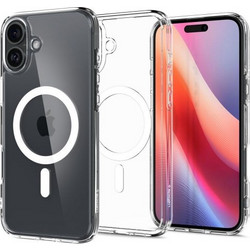 Spigen Ultra Hybrid MagSafe Back Cover Transparent / White (iPhone 16)