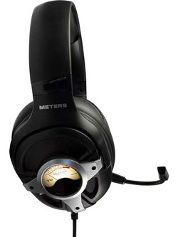 Meters Music M-LEVEL-UP Gaming Headset Over Ear Black Silver