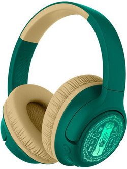 OTL Legend of Zelda Ασύρματα Bluetooth Παιδικά Ακουστικά Over Ear Πράσινα Μπεζ