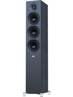 Elac Debut F5.3 Ζεύγος Ηχείων Hi-Fi Δαπέδου 140W 3 Δρόμων Black