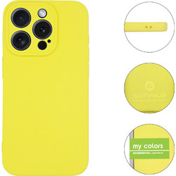Sonique My Colors Silicone Back Cover Yellow (iPhone 15 Pro)