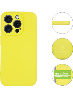 Sonique My Colors Silicone Back Cover Yellow (iPhone 15 Pro)
