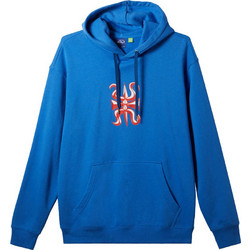 Quiksilver Ανδρικό Φούτερ με Κουκούλα & Τσέπες Royal Blue AQYFT03399-BQV0