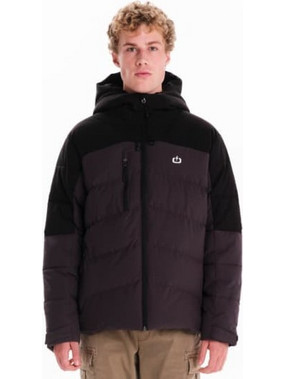 Emerson Ανδρικό Μπουφάν Χειμωνιάτικο Puffer Μωβ Μαύρο 242.EM10.16