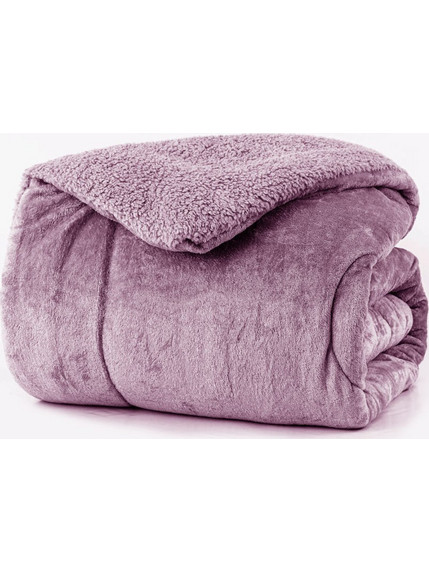 Borea Κουβερτοπάπλωμα Υπέρδιπλο 220x240 Cozy Λιλά