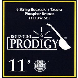 Prodigy Yellow Σετ 6 Χορδές Μπουζουκιού Phosphor Bronze