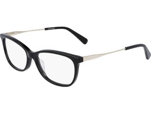 Longchamp LO2675 001 Γυναικείος Σκελετός Γυαλιών Οράσεως Κοκάλινος Μεταλλικός Ασημί Μαύρος