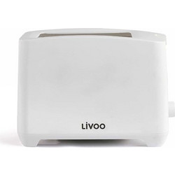 Livoo DOD162W Φρυγανιέρα 2 Θέσεων 750W