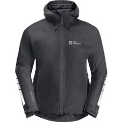 Jack Wolfskin Morobbia Αθλητικό Ανδρικό Μπουφάν Χειμωνιάτικο Softshell Αδιάβροχο Μαύρο 1115511-6350