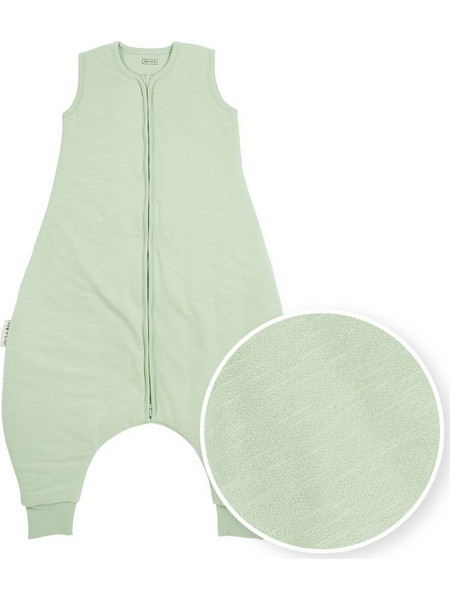 Meyco Baby Χειμερινός Υπνόσακος με Πόδια Forest Animals Slub Soft Green