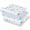 Interbaby Πάνες Αγκαλιάς Γαλάζιες Λευκές 70x55cm 3τμχ Interbaby Πάνες Αγκαλιάς Γαλάζιες Λευκές 70x55cm 3τμχ