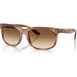 Ray-Ban RB2389 140351 Ανδρικά Γυαλιά Ηλίου Τετράγωνα Καφέ με Καφέ Φακό