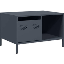 vidaXL Τραπεζάκι Σαλονιού Μεταλλικό Μ68.5xΠ50xΥ43.5cm 851282