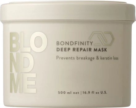 Deep Repair Raghad Schwarzkopf Blondme Bondfinity Deep Repair Μάσκα Μαλλιών για Επανόρθωση ...