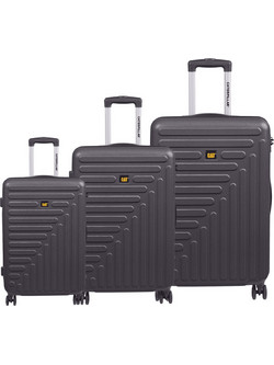 CAT Rockford 84683-01 Σετ Βαλίτσες 3τμχ Μαύρες