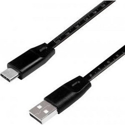 LogiLink CU0157 USB-A to USB-C 1m Black 4052792052848