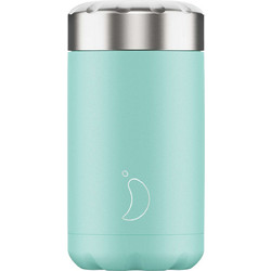 Chilly's Pastel Δοχείο Φαγητού Θερμός Inox 500ml Τιρκουάζ