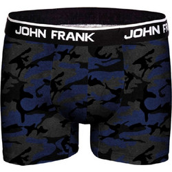 John Frank Ανδρικό Μποξεράκι Μαύρο JFBD257