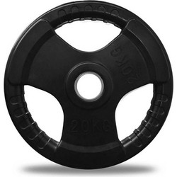 Viking Tri-Grip Δίσκος Rubber Cover 20kg Φ28mm