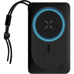 Veger V1151 Wireless Magsafe Power Bank 10000mAh 15W με Θύρα USB-A Quick Charge 3.0 & Power Delivery Black