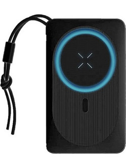 Veger V1151 Wireless Magsafe Power Bank 10000mAh 15W με Θύρα USB-A Quick Charge 3.0 & Power Delivery Black