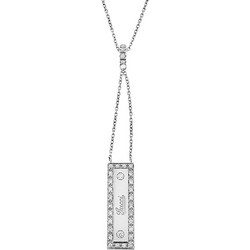 Gucci Γυναικείο Κολιέ από Λευκόχρυσο 18K με Διαμάντι OG00182