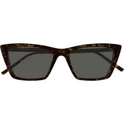 Saint Laurent SL737 002 Γυναικεία Γυαλιά Ηλίου Πεταλούδα Κοκάλινα Ταρταρούγα με Μαύρο Φακό