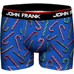 John Frank Christmas Ανδρικό Μποξεράκι Royal Blue JFBD12