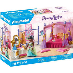 Playmobil Princess Magic Βασιλικό Υπνοδωμάτιο με Βεστιάριο για 4-10 Ετών 71847