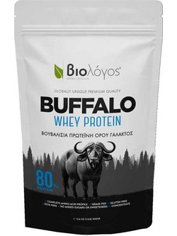 Βιολόγος Buffalo Whey Πρωτεΐνη Ορού Γάλακτος Γράμμωσης 500gr