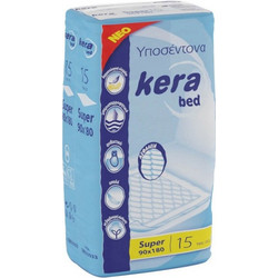Kera Bed Super Υποσέντονα Ακράτειας 90x180cm 15τμχ