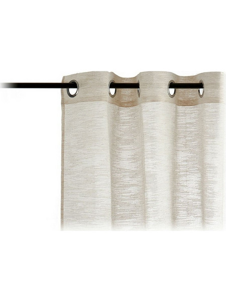 Gift Decor Κουρτίνα Παραθύρου με Τρουκς 140x260 S3605860 Μπεζ