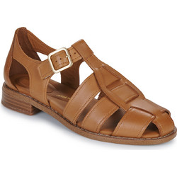 Clarks Hana Δερμάτινα Γυναικεία Σανδάλια Ταμπά 26181218