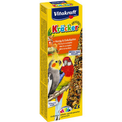 Vitakraft Kracker Parrots with Honey & Eucalyptus 2τμχ 90gr