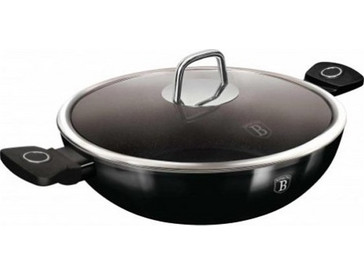 Berlinger Haus Black Vantage Collection Σαχάνι Αλουμινίου Αντικολλητικό Titanium Επίστρωση με Καπάκι 30cm BH-8219