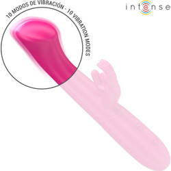 Intense Julieta Rabbit Vibrator Δονητής Rabbit 18.6cm Ροζ