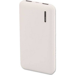 V-TAC VT-3518 Power Bank 10000mAh 10W με 2 Θύρες USB-A Beige