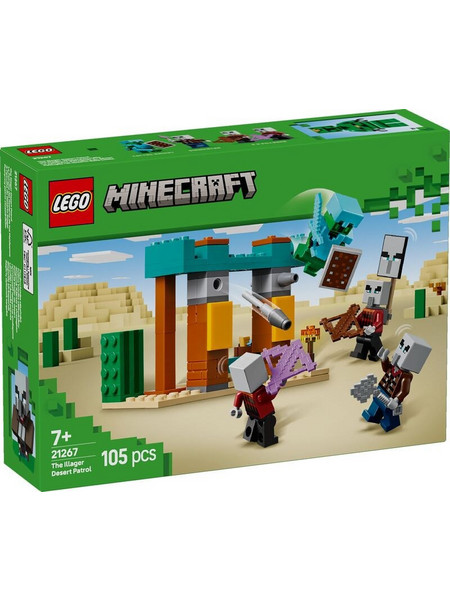 Lego Minecraft The Illager Desert Patrol για 7+ Ετών 21267