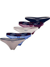 Tommy Hilfiger Βαμβακερά Γυναικεία String Πολύχρωμα Multipack UW0UW03200-0R0