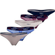 Tommy Hilfiger Βαμβακερά Γυναικεία String Πολύχρωμα Multipack UW0UW03200-0R0