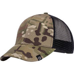 Pentagon Ανδρικό Καπέλο Jockey με Δίχτυ Snapback Υφασμάτινο Χακί K13048-MC-67
