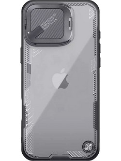 Nillkin Iceblade Prop Back Cover Transparent/Black (iPhone 16 Pro)