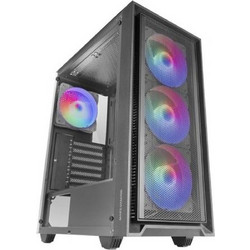 Mars Gaming MC-AIR Black Gaming Midi Tower Κουτί Υπολογιστή RGB με Πλαϊνό Παράθυρο