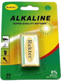 Rekter Alkaline Super Quality 9V 1τμχ