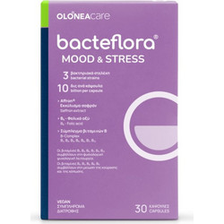 Olonea Bacteflora Mood & Stress 30 Κάψουλες