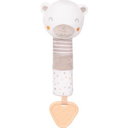 KikkaBoo My Teddy Υφασμάτινη Κουδουνίστρα Πίεσης για Νεογέννητα