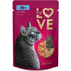 My Love Adult with Fish in Gravy 85gr