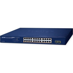 Planet GS-2210-24P2S Unmanaged L2 Switch με 24 Θύρες Ethernet 1000Mbps και 2 SFP θύρες