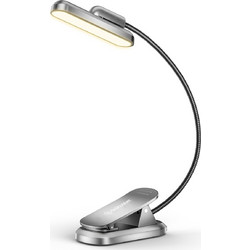 Glocusent GLCSNTA2401 Φωτάκι Διαβάσματος LED με Κλιπ Επαναφορτιζόμενο 60lm