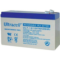 Ultracell UL7.2-12 F1 Μπαταρία VRLA 12V 7.2Ah